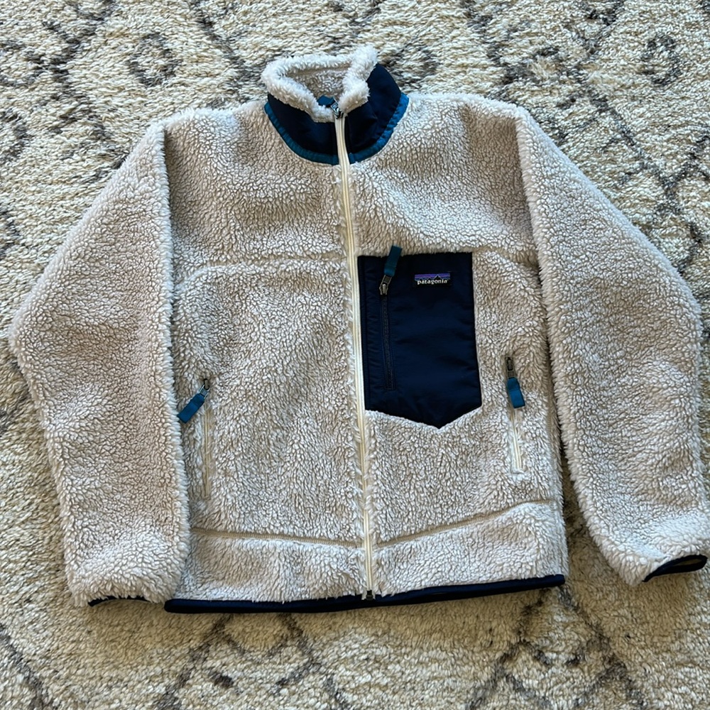 New (with tags) men’s Patagonia Classic Retro-X fleece jacket